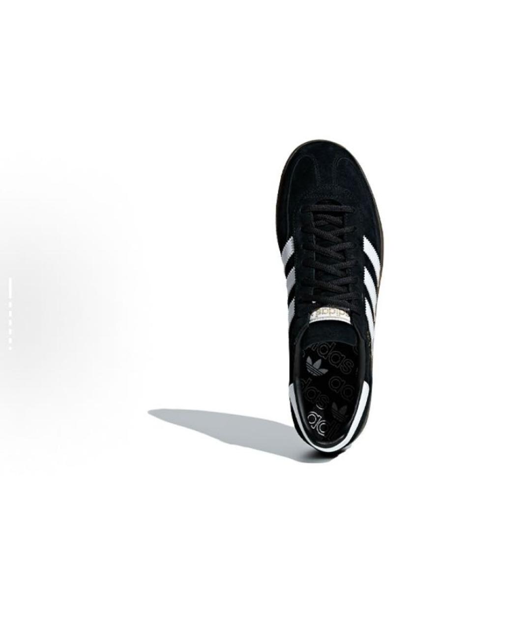 ADIDAS Черные замшевые низкие кроссовки / кеды, фото 6