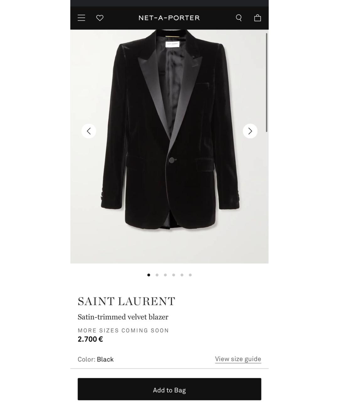 SAINT LAURENT Бордовый бархатный жакет/пиджак, фото 6