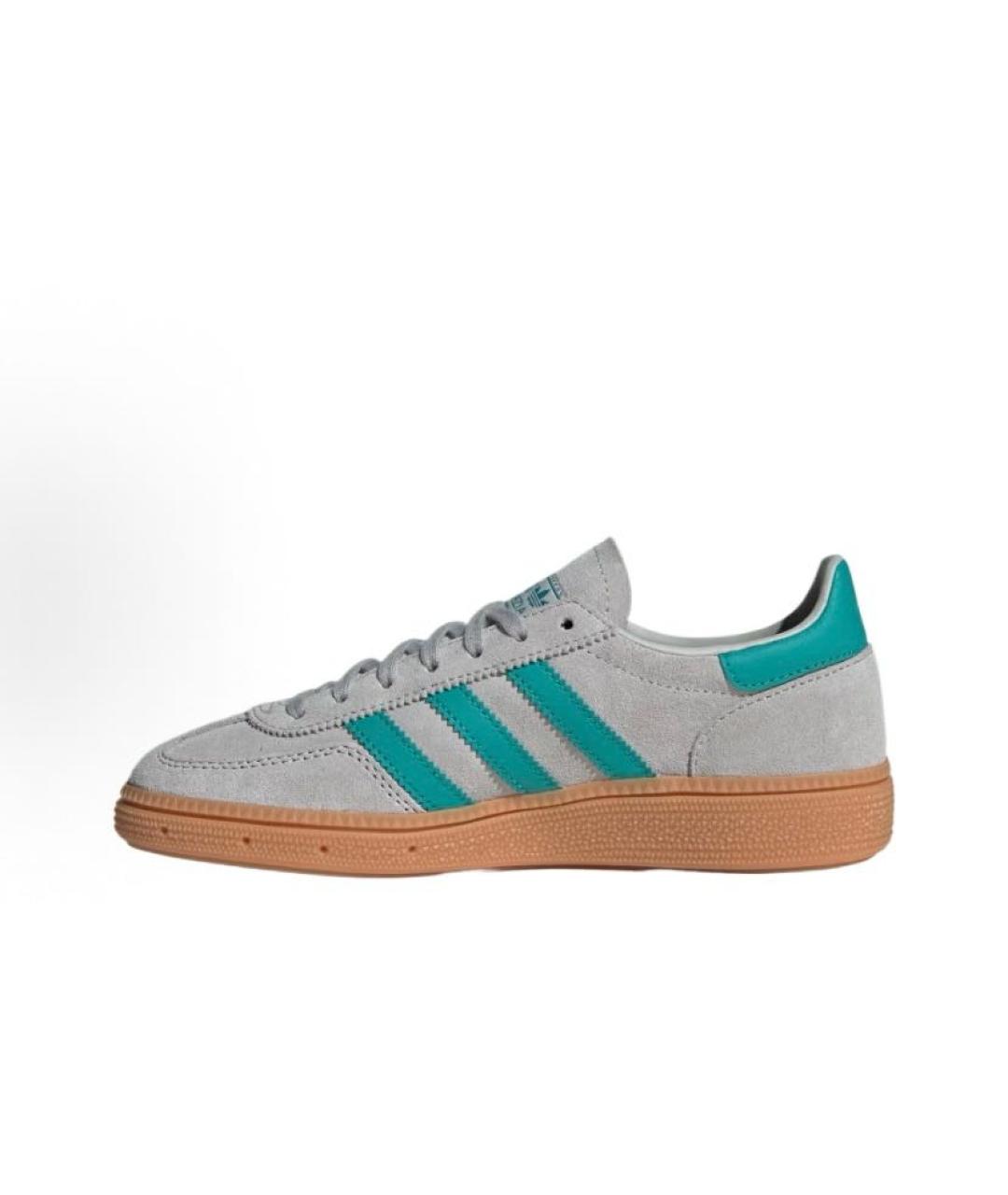 ADIDAS Серые замшевые низкие кроссовки / кеды, фото 4