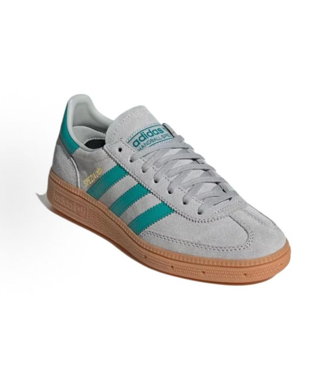 ADIDAS Серые замшевые низкие кроссовки / кеды, фото 5