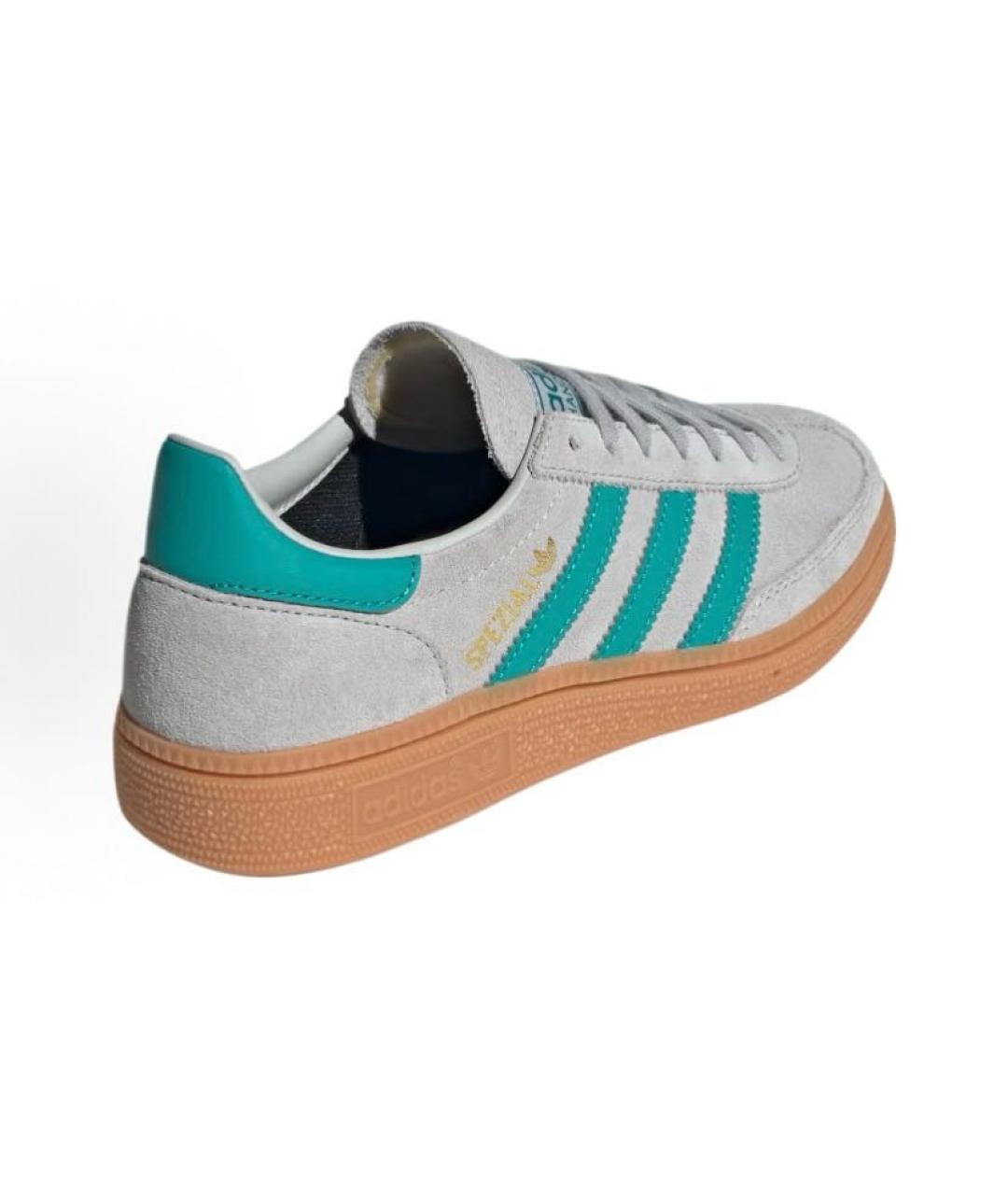 ADIDAS Серые замшевые низкие кроссовки / кеды, фото 6