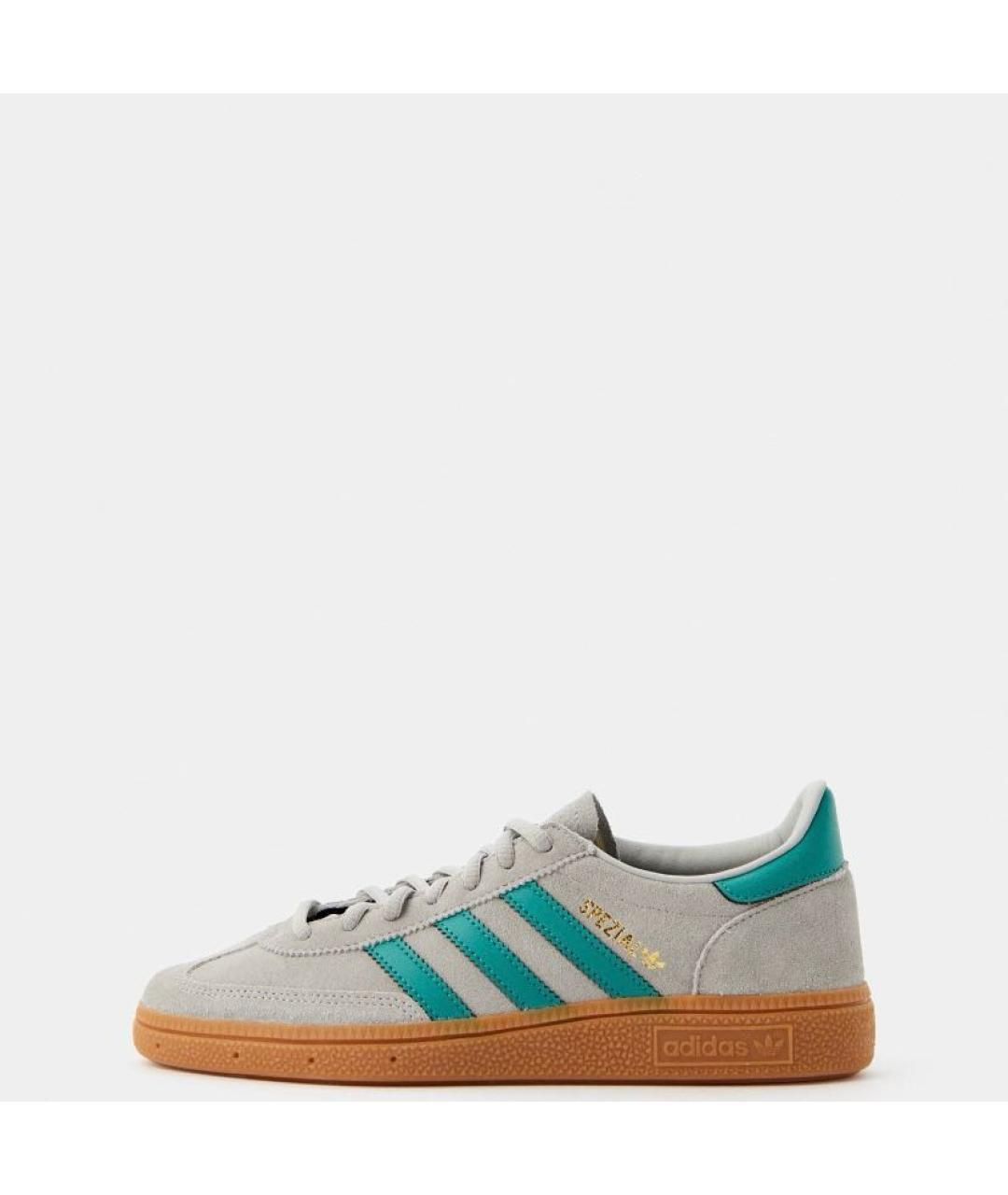 ADIDAS Серые замшевые низкие кроссовки / кеды, фото 2