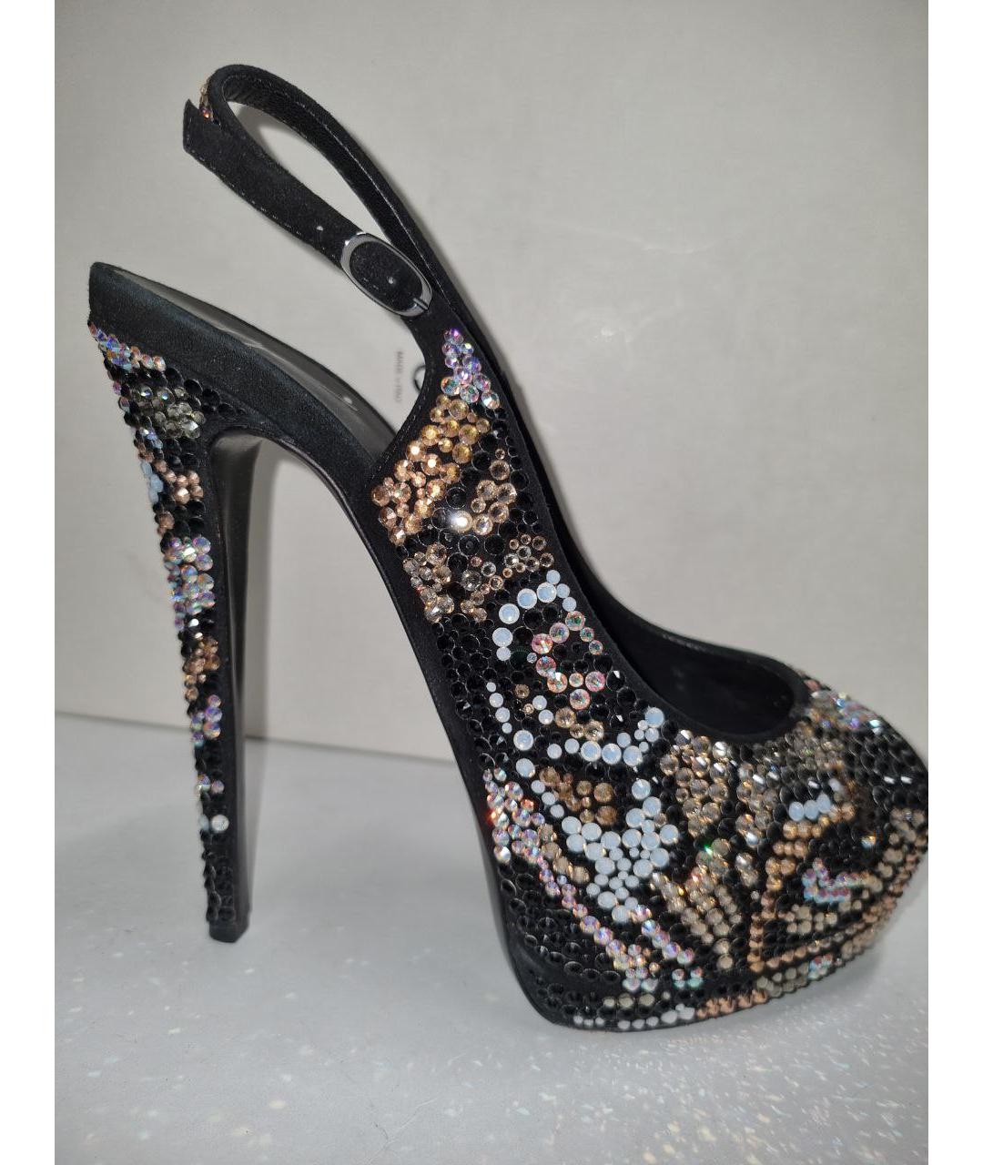 GIUSEPPE ZANOTTI DESIGN Замшевые босоножки, фото 7