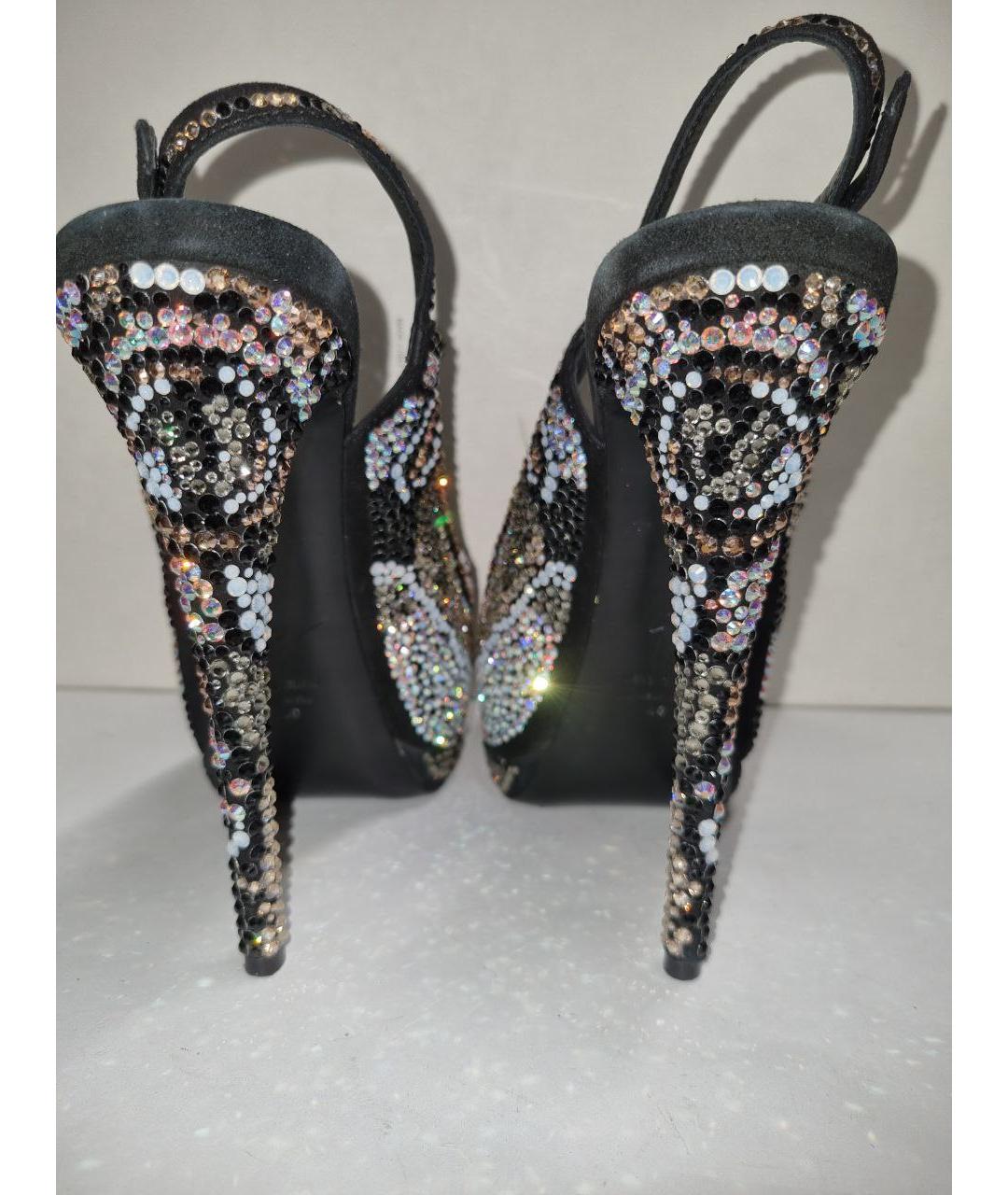GIUSEPPE ZANOTTI DESIGN Замшевые босоножки, фото 4