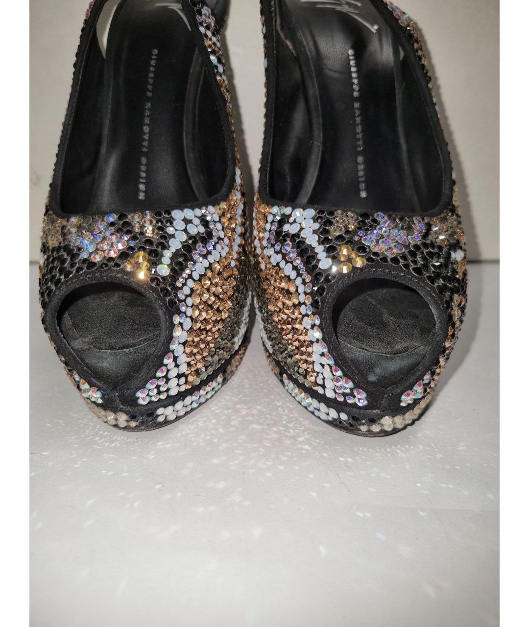 GIUSEPPE ZANOTTI DESIGN Замшевые босоножки, фото 2