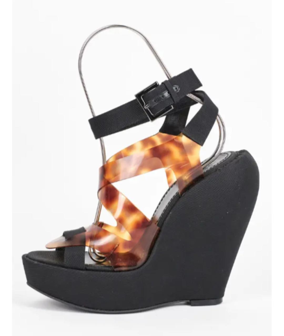 GIVENCHY Коричневые босоножки, фото 8