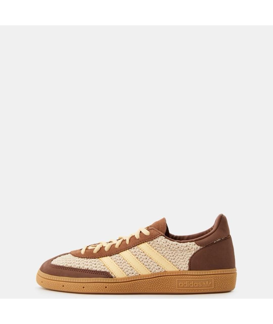 ADIDAS Бежевые текстильные низкие кроссовки / кеды, фото 2