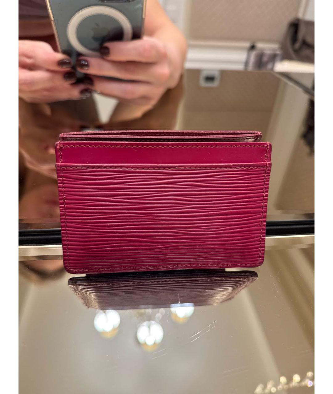 LOUIS VUITTON Кожаный кардхолдер, фото 3
