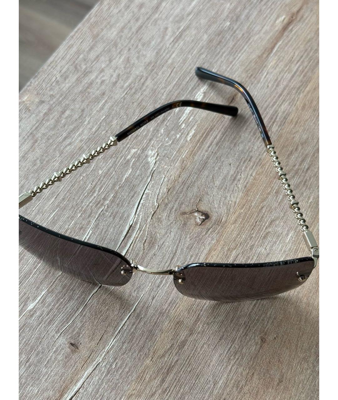 MICHAEL KORS Металлические солнцезащитные очки, фото 5