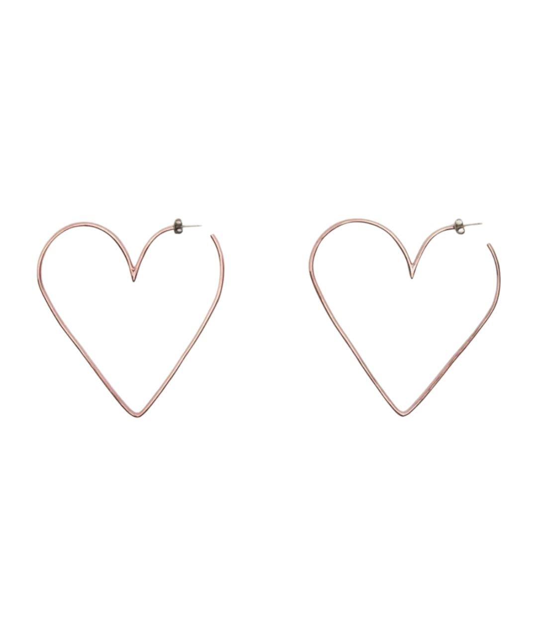 ISABEL MARANT Розовые латунные серьги, фото 1