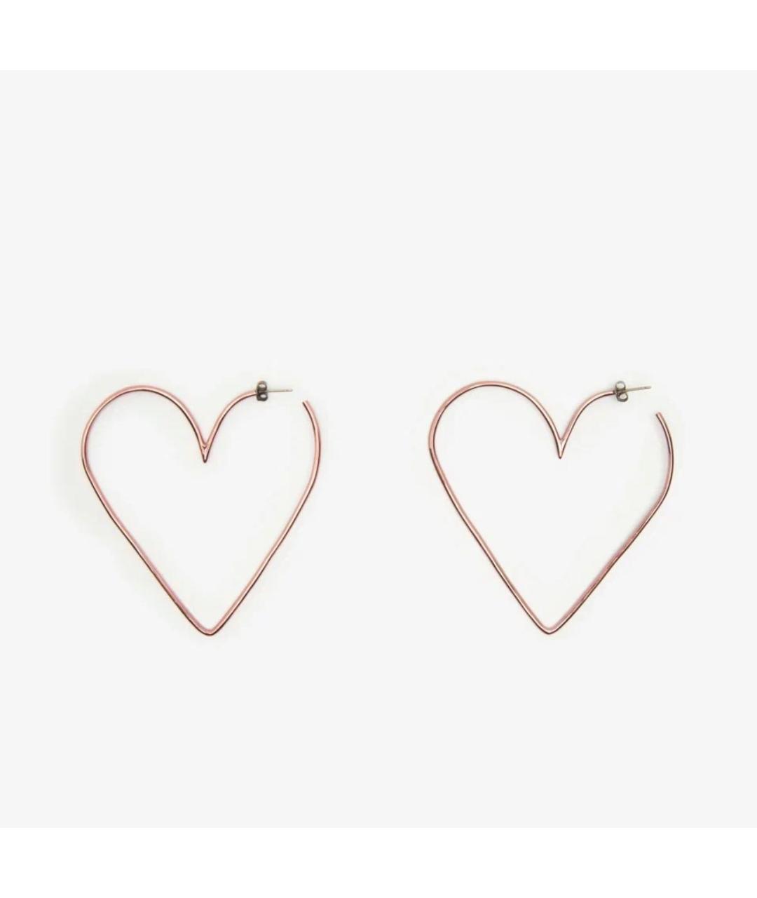 ISABEL MARANT Розовые латунные серьги, фото 4