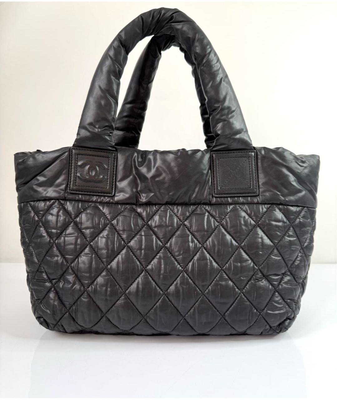 CHANEL Черная сумка тоут, фото 2