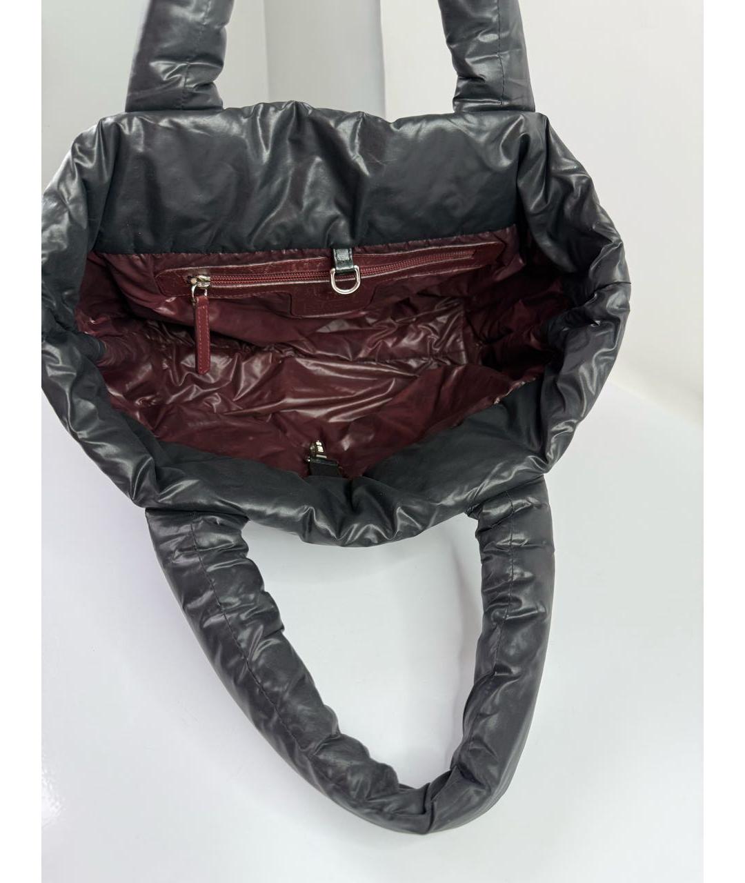 CHANEL Черная сумка тоут, фото 7