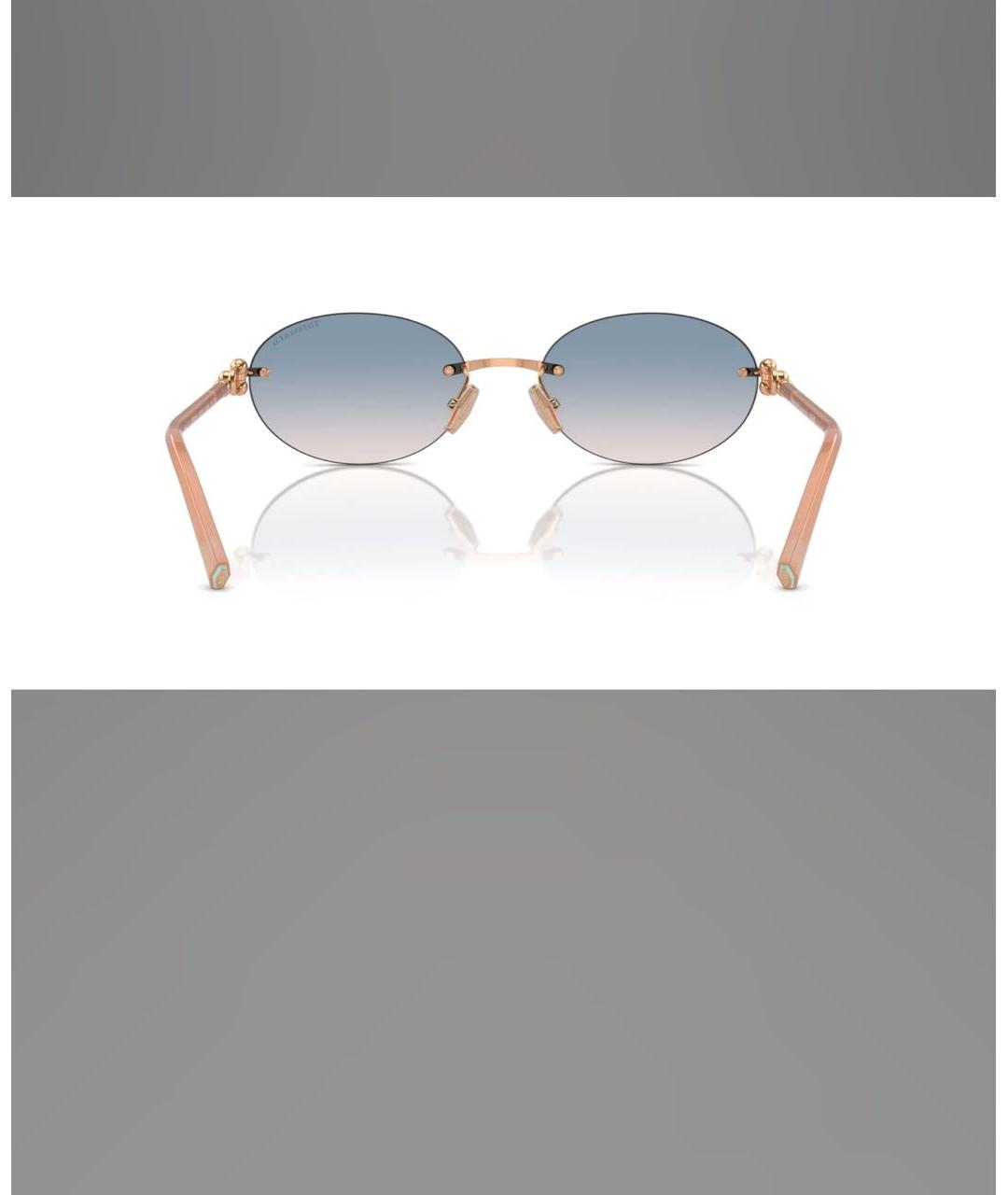 TIFFANY&CO Бирюзовые солнцезащитные очки, фото 4
