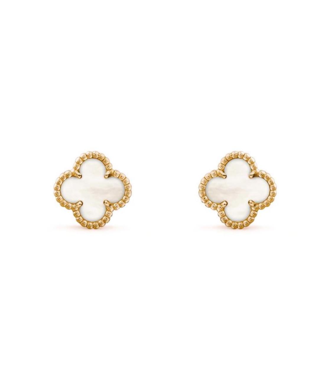 VAN CLEEF & ARPELS Золотые серьги из желтого золота, фото 1