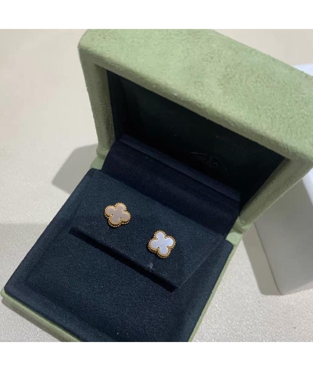 VAN CLEEF & ARPELS Золотые серьги из желтого золота, фото 4