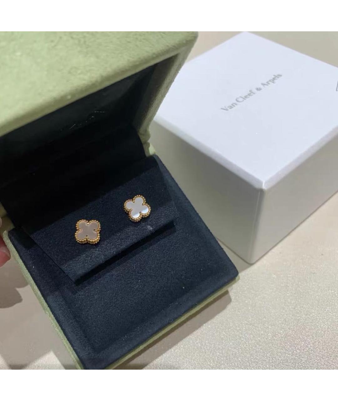 VAN CLEEF & ARPELS Золотые серьги из желтого золота, фото 5