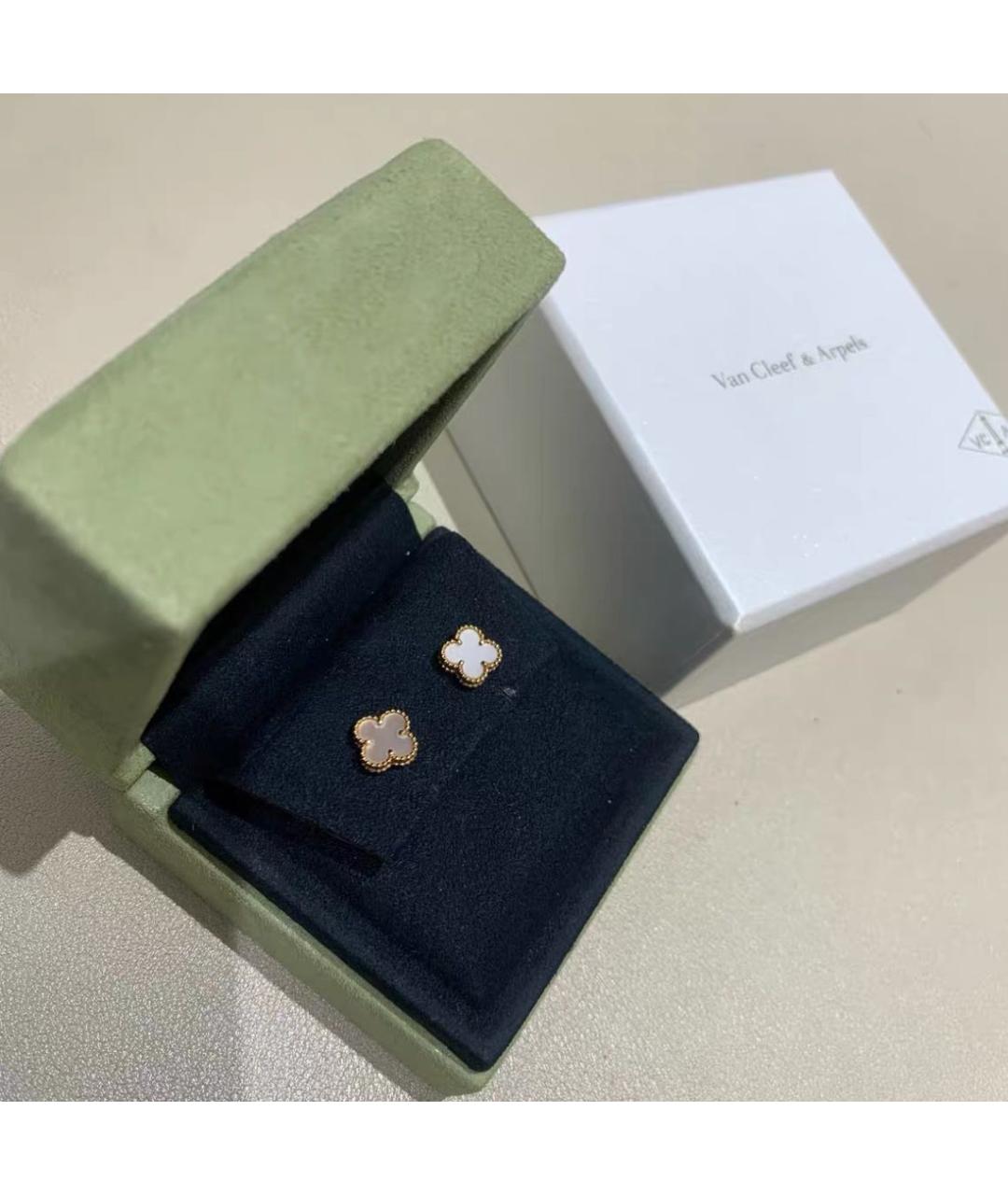 VAN CLEEF & ARPELS Золотые серьги из желтого золота, фото 3