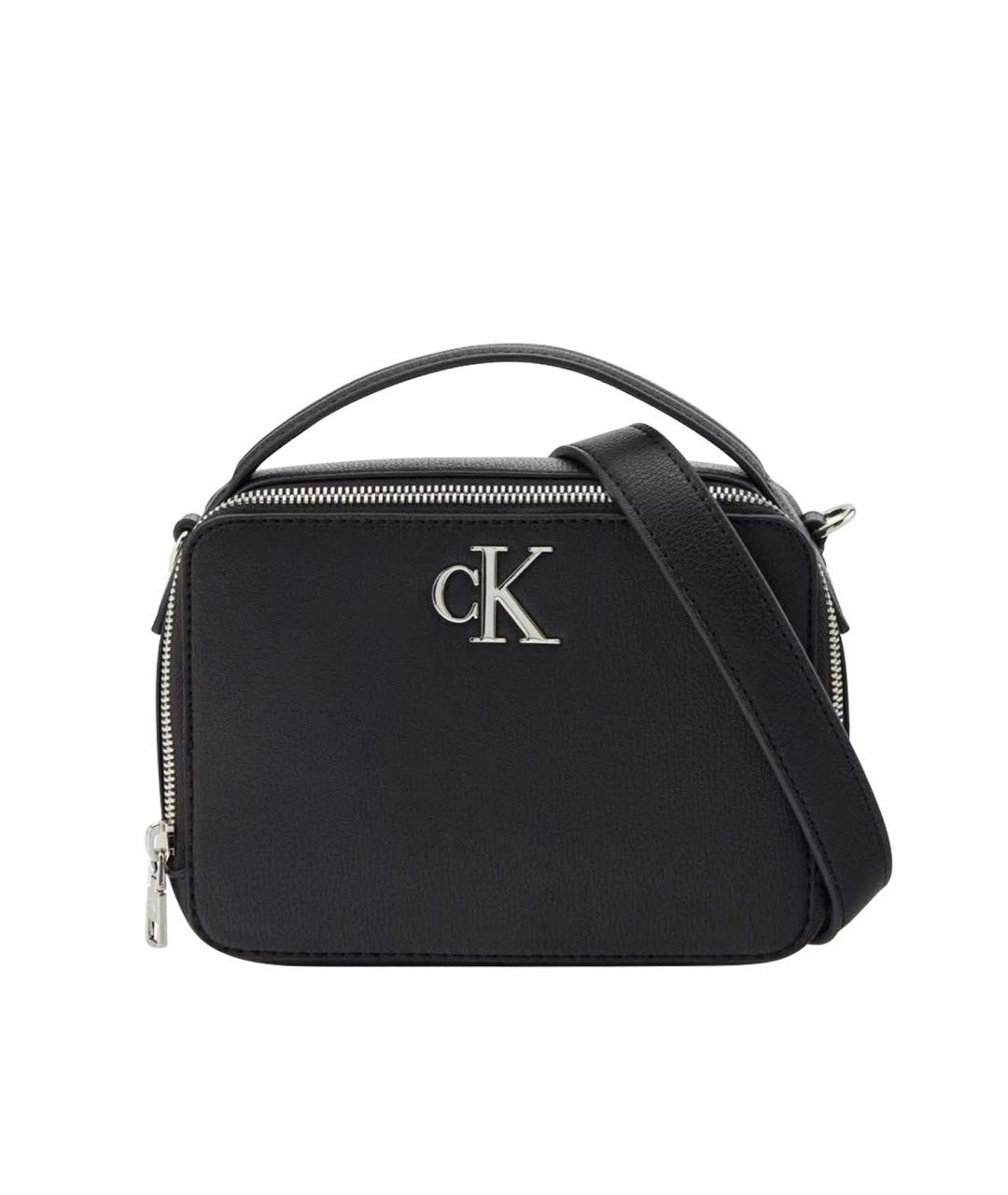CALVIN KLEIN Черная сумка через плечо, фото 1