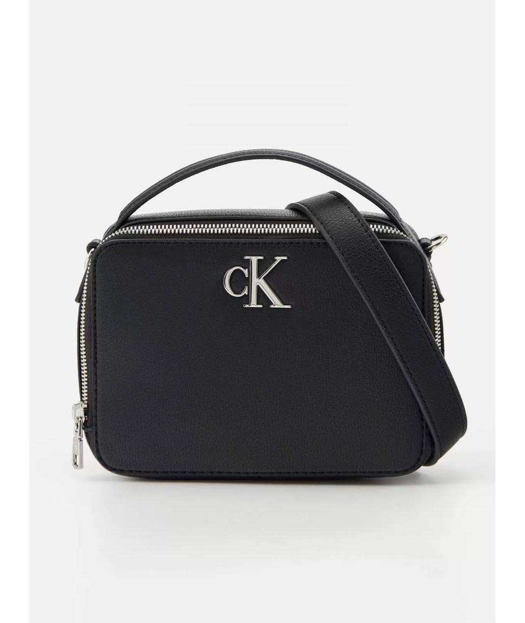 CALVIN KLEIN Черная сумка через плечо, фото 9