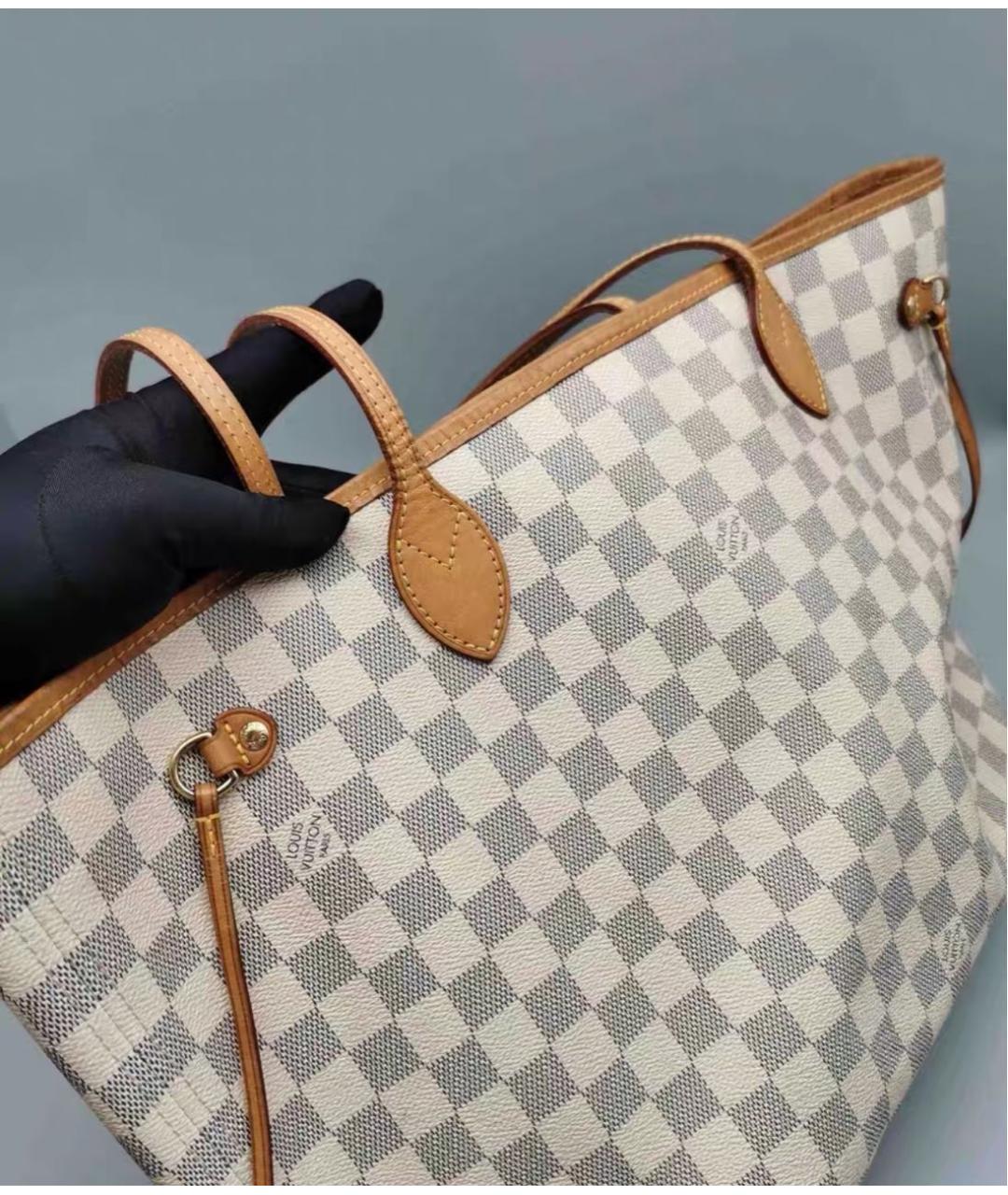 LOUIS VUITTON Бежевая сумка тоут, фото 9