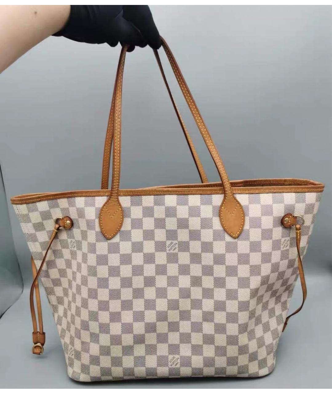 LOUIS VUITTON Бежевая сумка тоут, фото 4