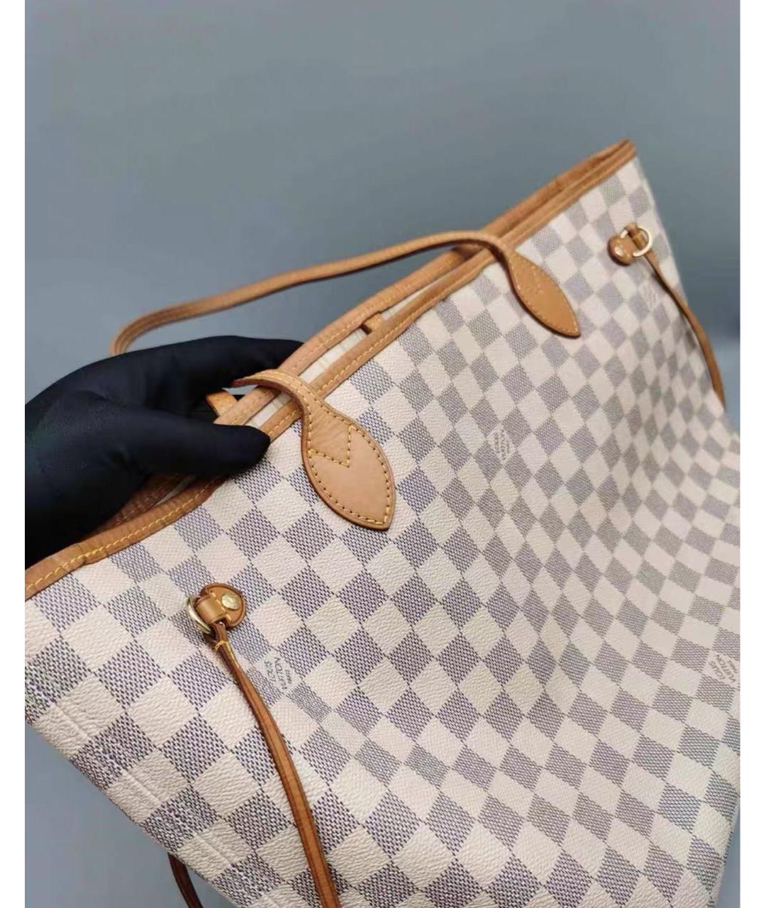 LOUIS VUITTON Бежевая сумка тоут, фото 8