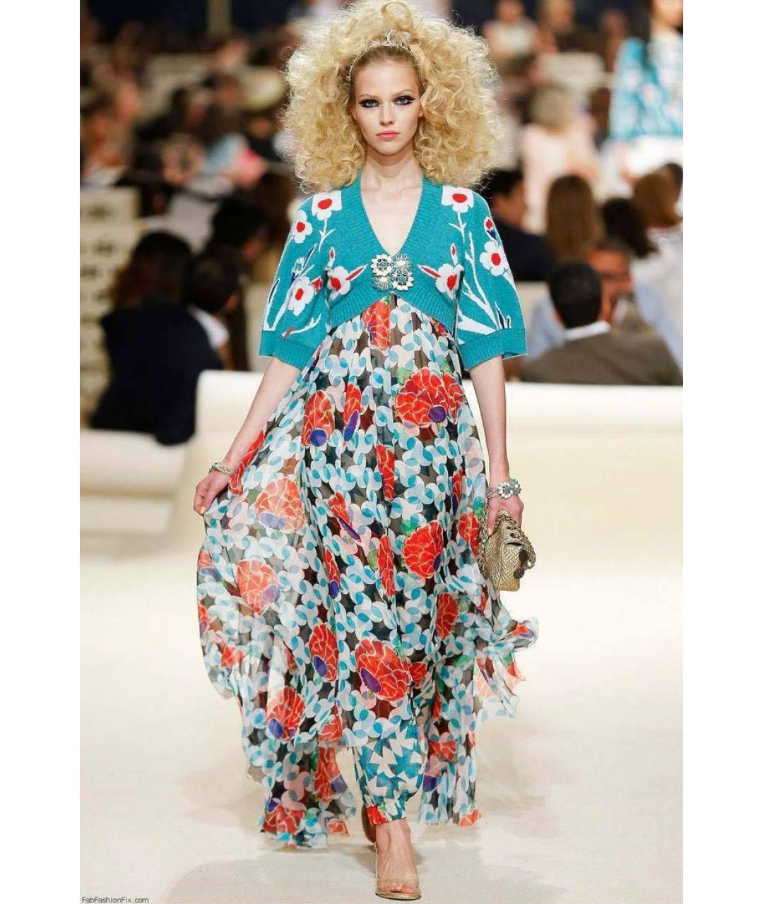 CHANEL Шифоновый сарафан, фото 5