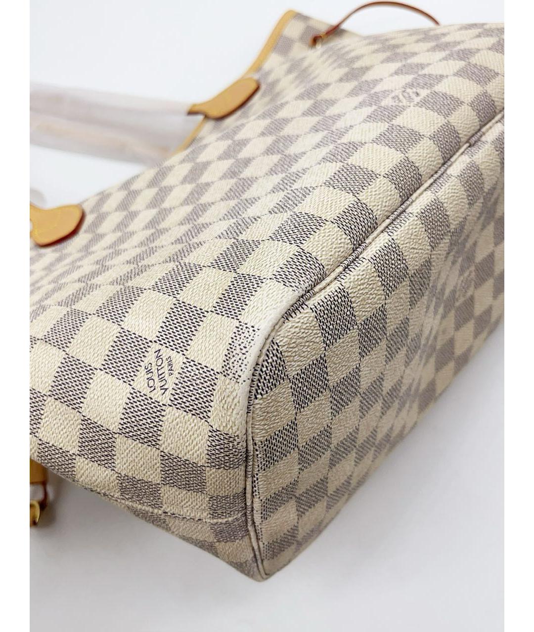LOUIS VUITTON Бежевая сумка тоут, фото 7
