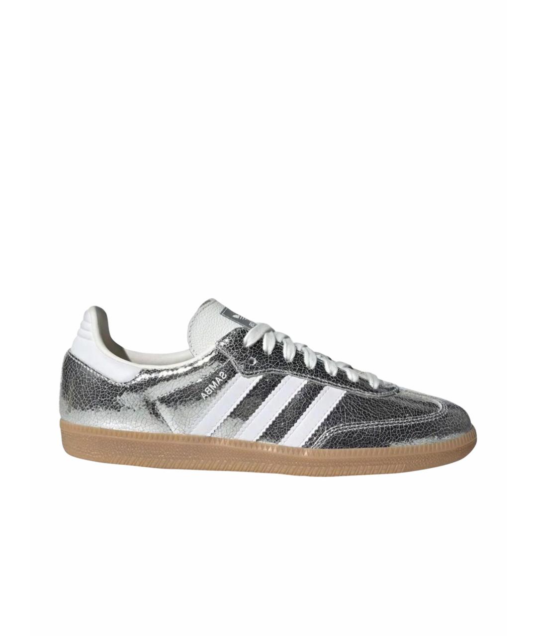 ADIDAS Серебряные кеды, фото 1