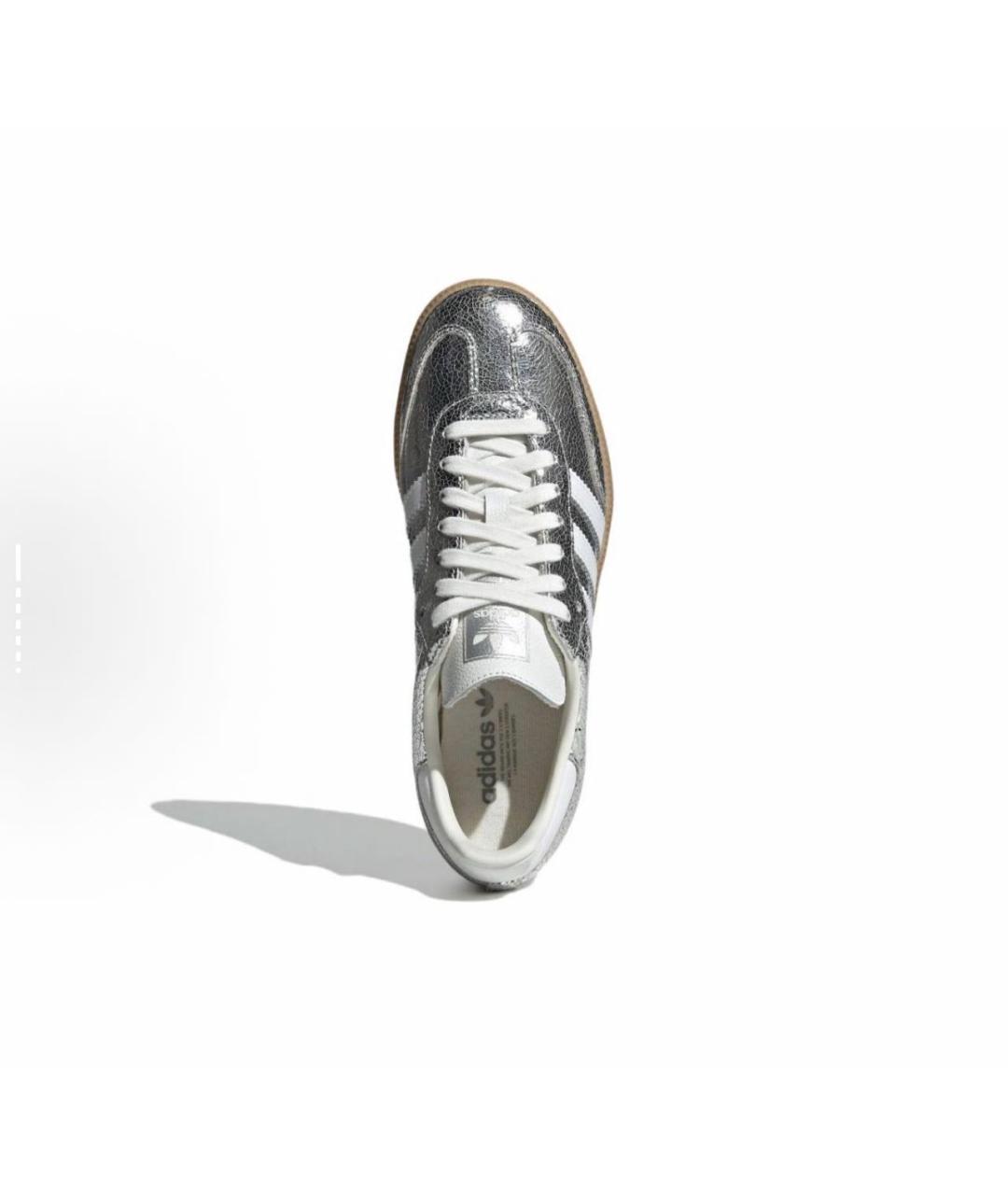 ADIDAS Серебряные кеды, фото 3