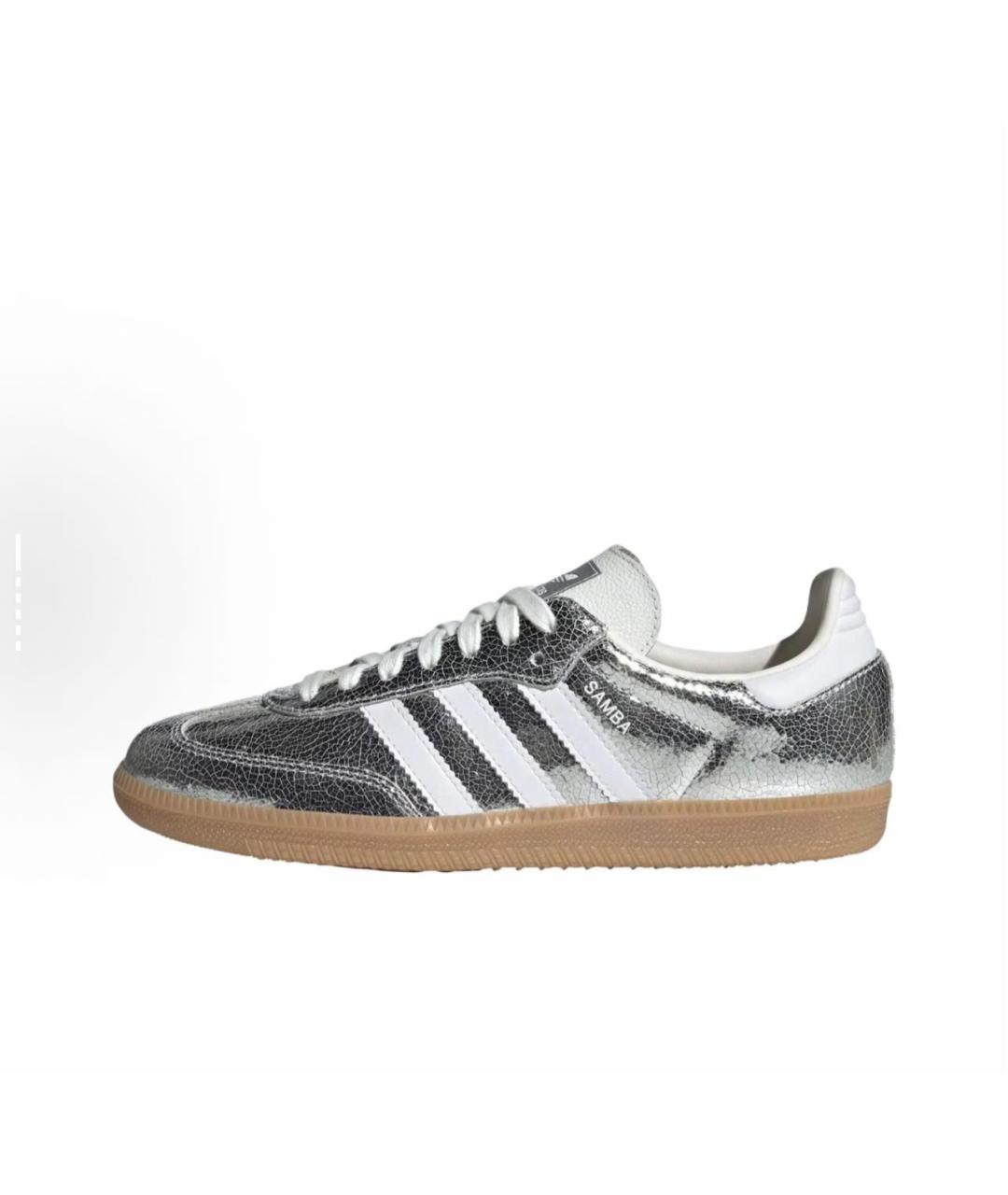 ADIDAS Серебряные кеды, фото 5