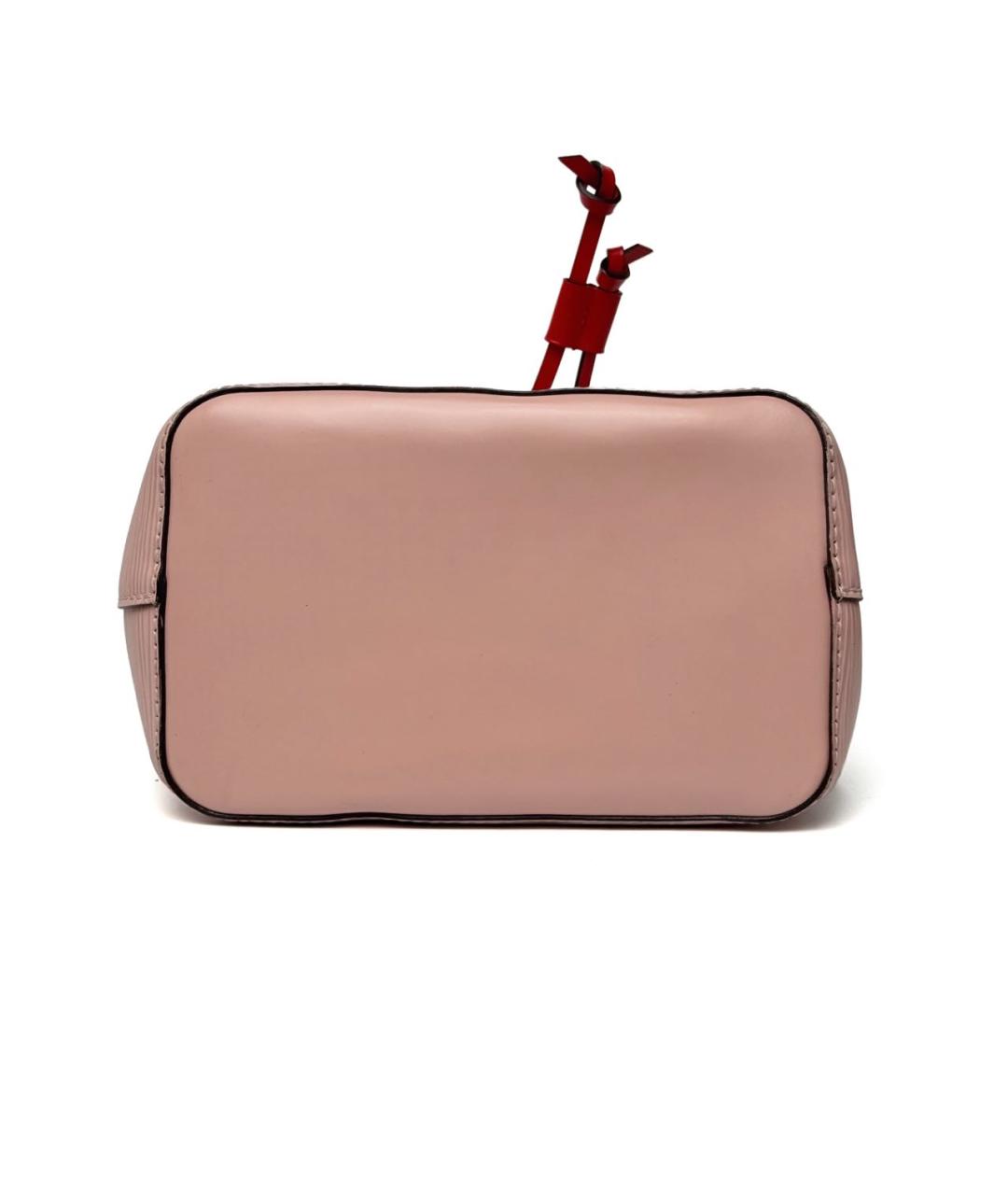 LOUIS VUITTON Розовая кожаная сумка через плечо, фото 6