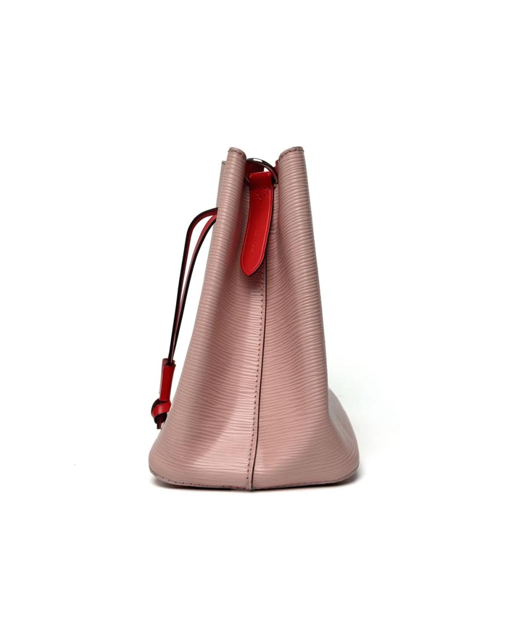 LOUIS VUITTON Розовая кожаная сумка через плечо, фото 4