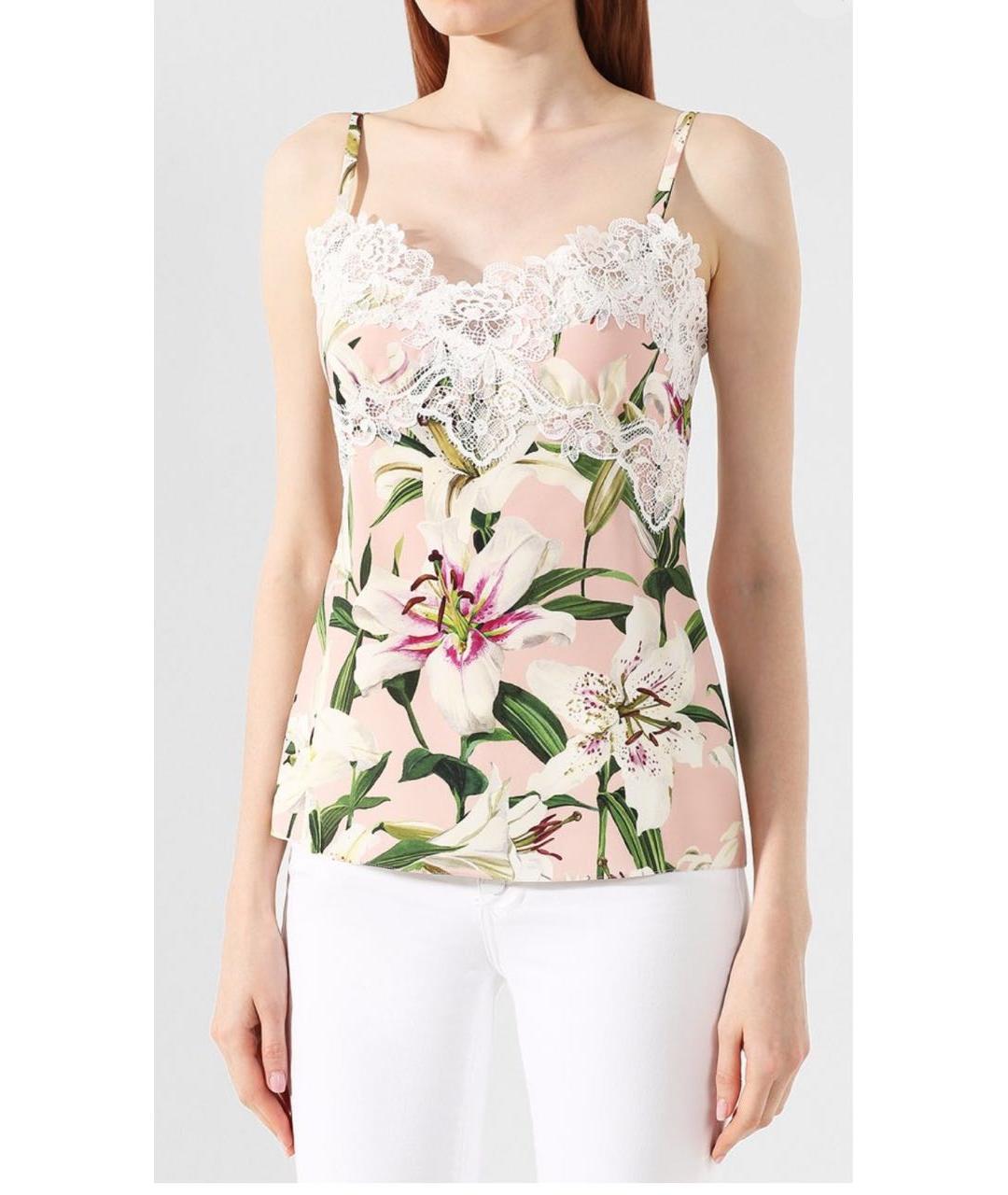 DOLCE&GABBANA Розовая блузы, фото 4