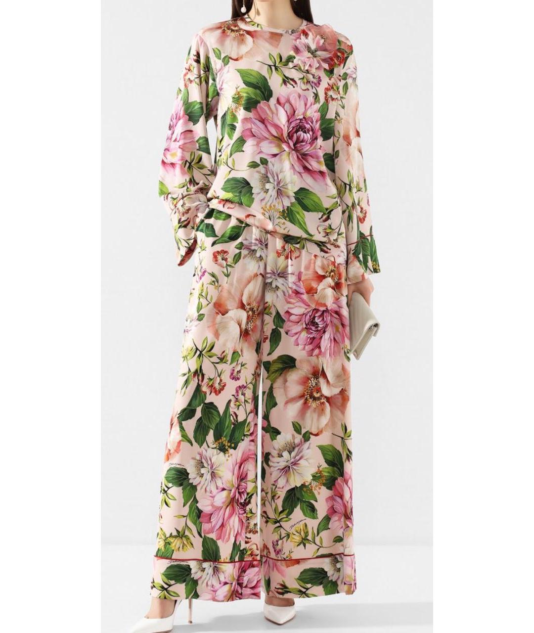 DOLCE&GABBANA Розовый костюм с брюками, фото 6