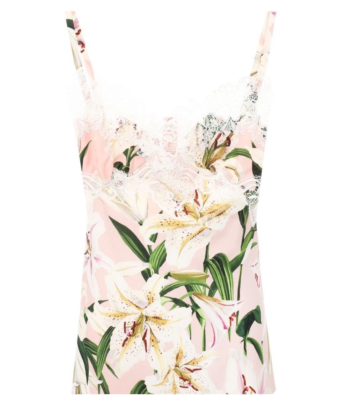 DOLCE&GABBANA Розовый костюм с брюками, фото 2