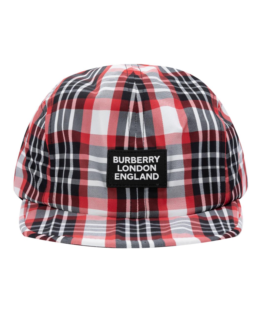 BURBERRY Красная кепка, фото 2