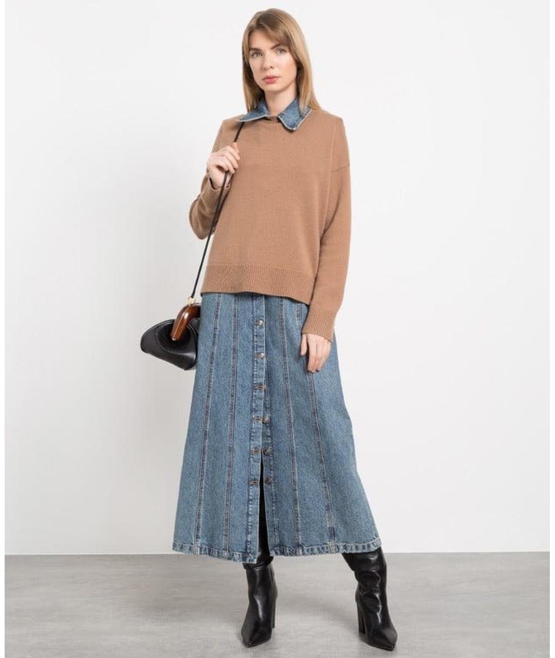 SPORTMAX Деним платье, фото 2