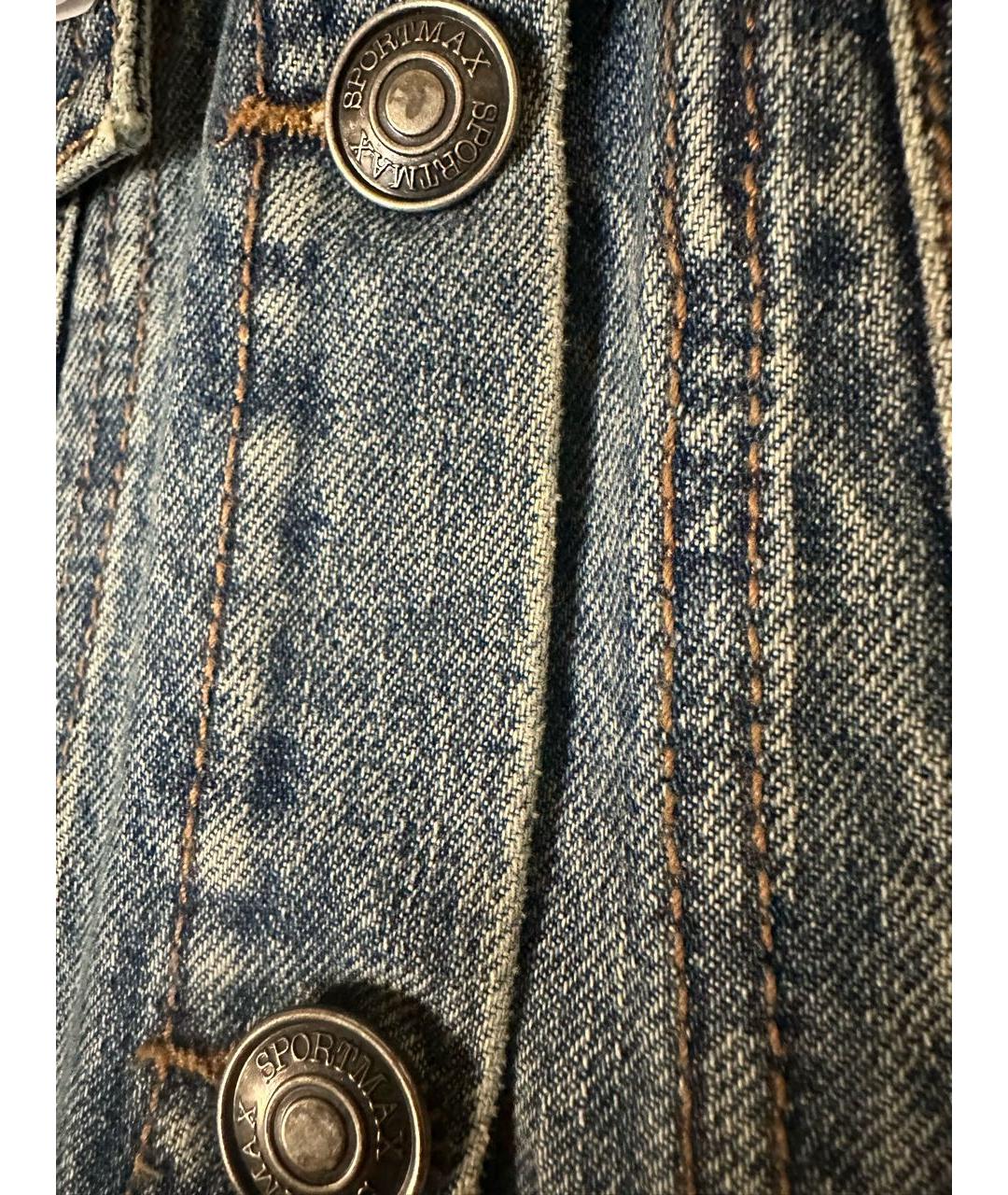 SPORTMAX Деним платье, фото 6