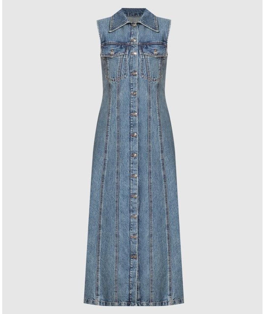 SPORTMAX Деним платье, фото 6
