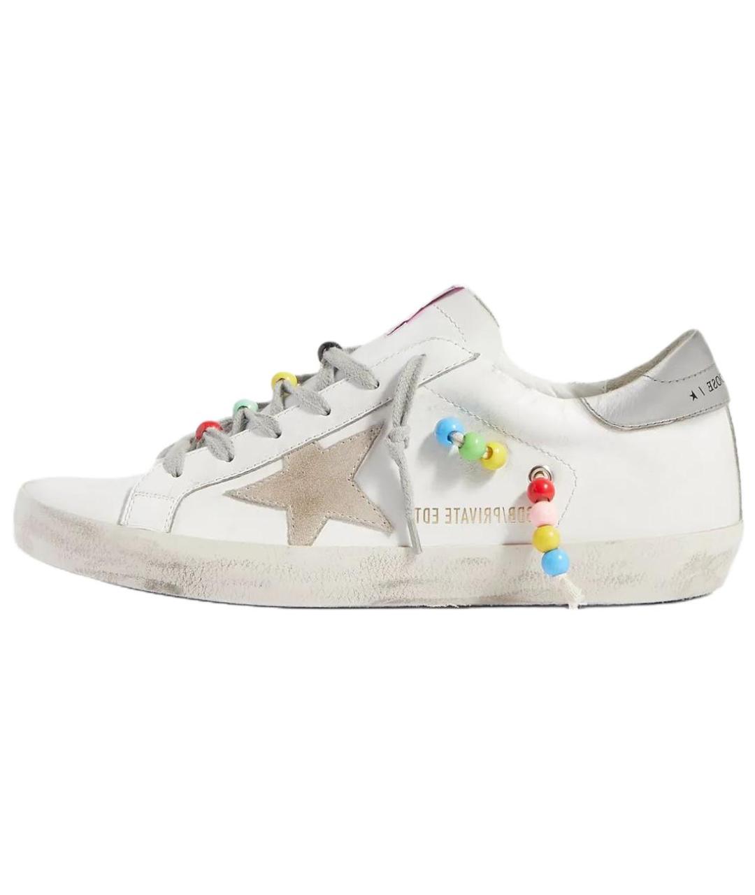 GOLDEN GOOSE DELUXE BRAND Белые кеды, фото 2