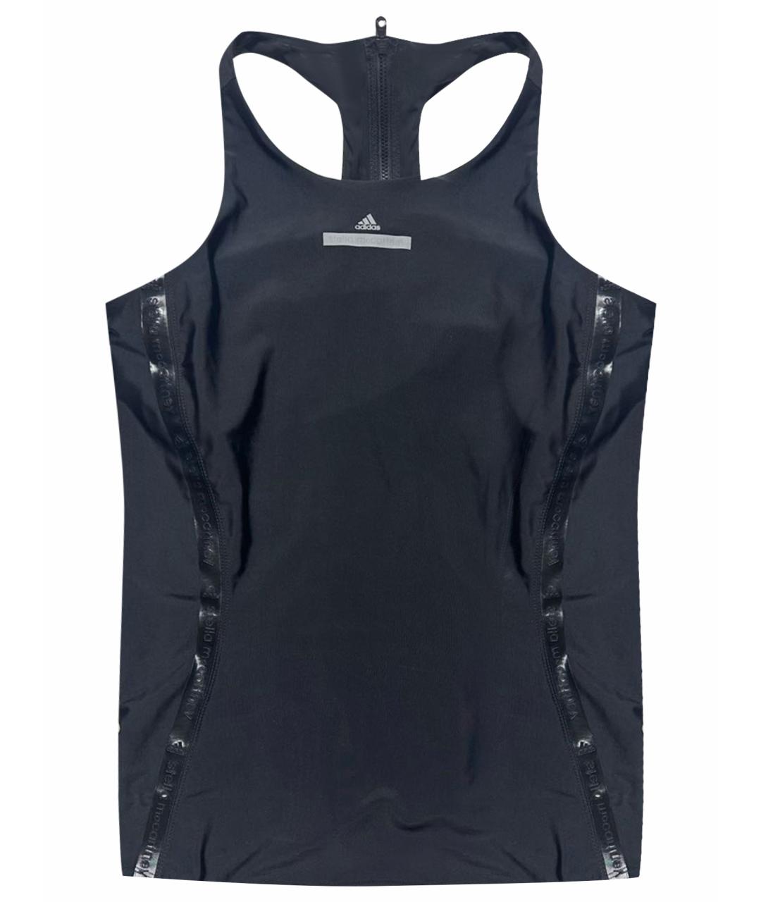 ADIDAS BY STELLA MCCARTNEY Черная полиэстеровая майка, фото 1