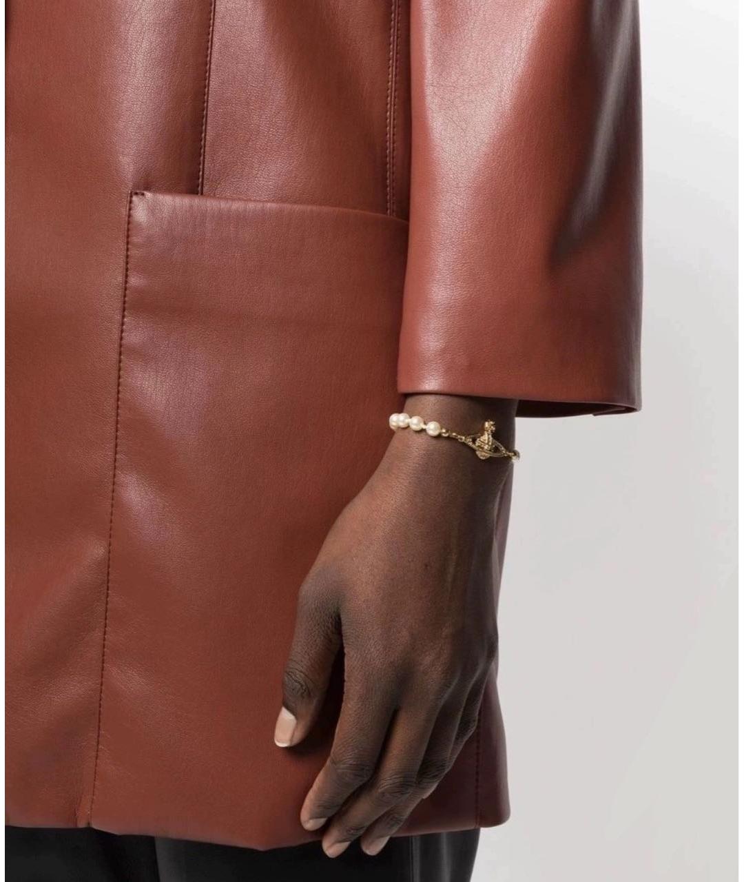 VIVIENNE WESTWOOD Золотой браслет, фото 2