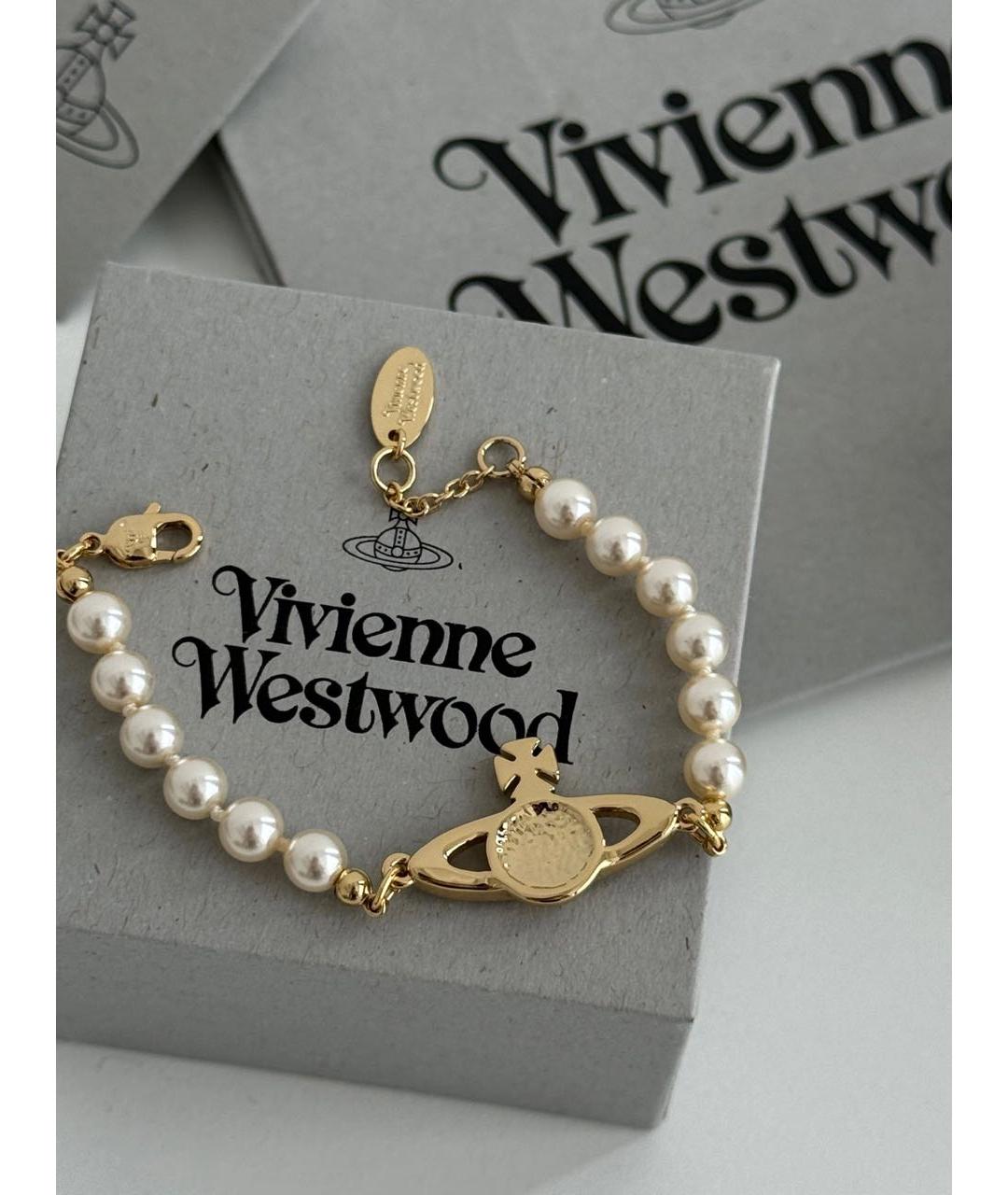 VIVIENNE WESTWOOD Золотой браслет, фото 7