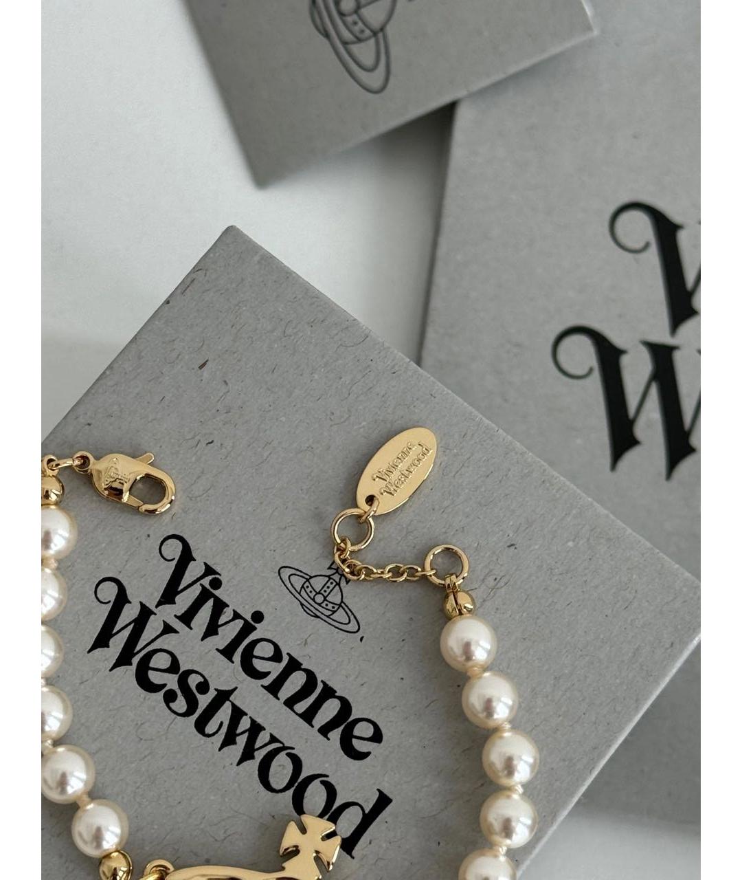 VIVIENNE WESTWOOD Золотой браслет, фото 6