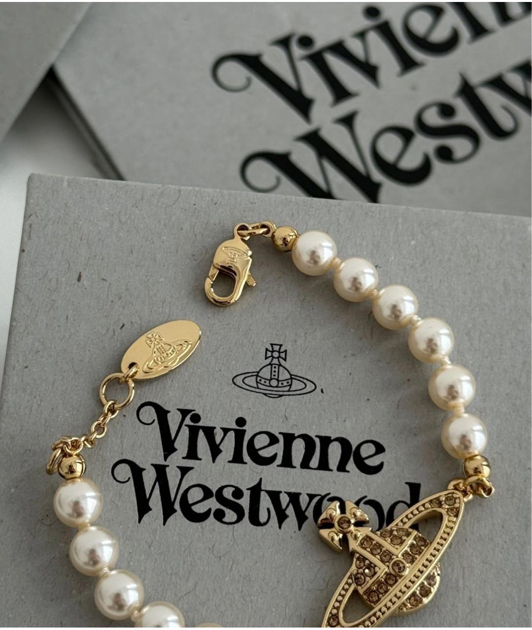 VIVIENNE WESTWOOD Золотой браслет, фото 4