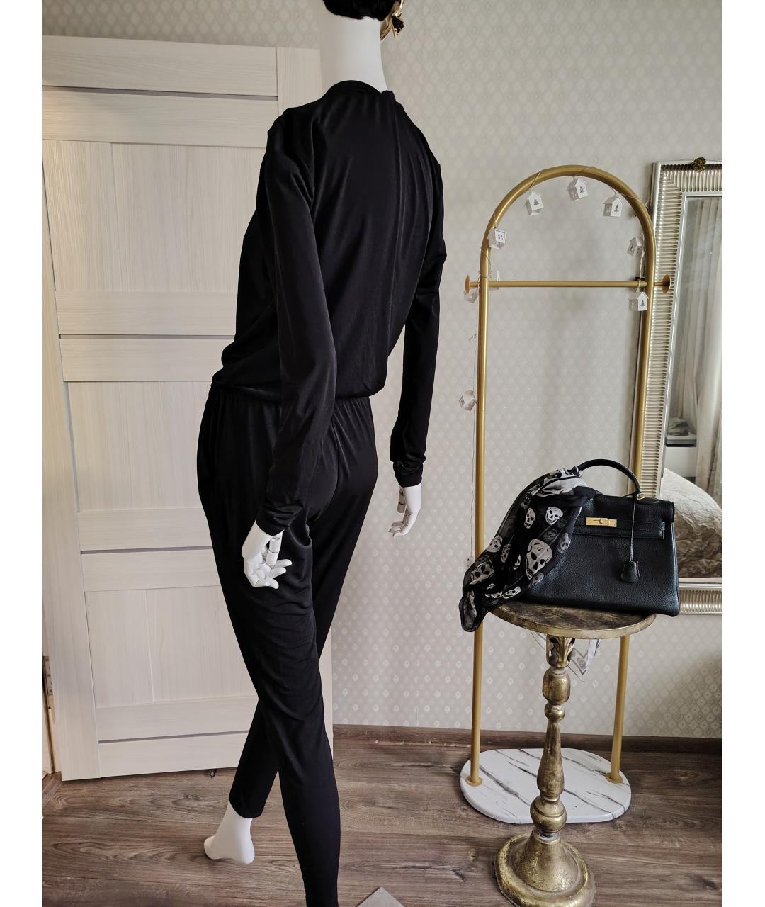 MICHAEL MICHAEL KORS Черный полиэстеровый комбинезон, фото 6