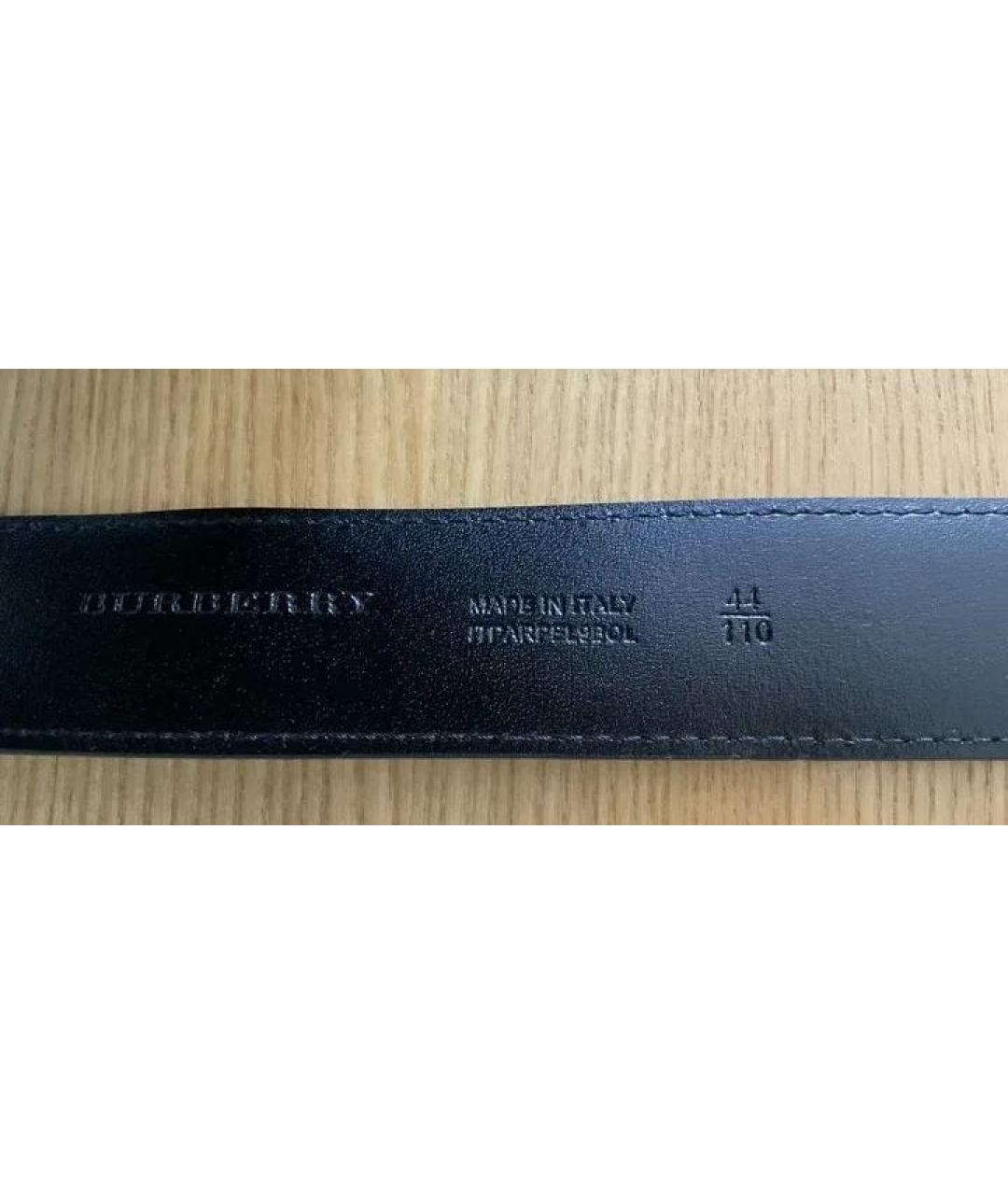 BURBERRY Кожаный ремень, фото 5