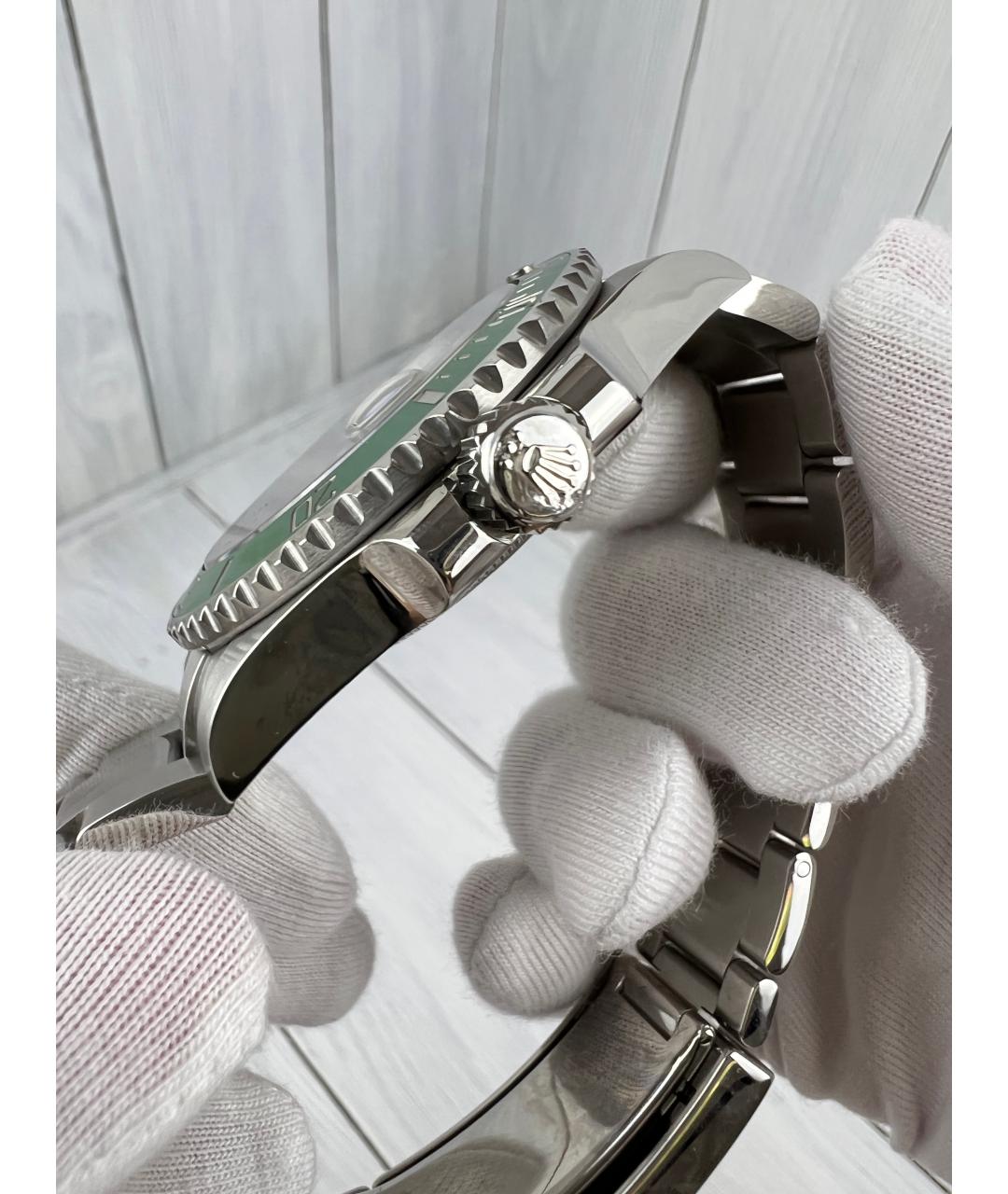 ROLEX Серебряные металлические часы, фото 3
